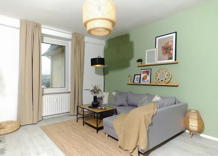 Moderne Mit Balkon Ideal Fuer Familien Und Geschaeftsreisende Lejlighed Hattingen